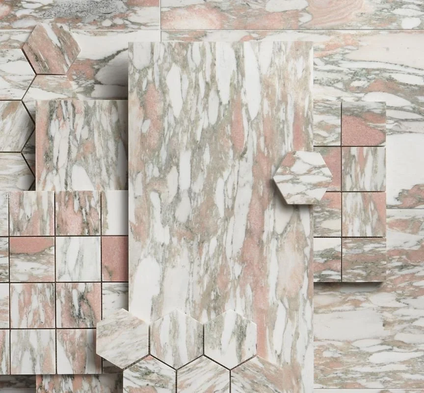 Norwegian Rose Marble | Slab, Tile & Mosaic — DOMVS Surfaces